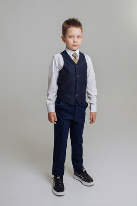 Брюки д/м классик синий