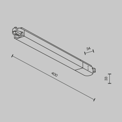 Трековый светильник Maytoni Technical TR000-1-12W3K-W