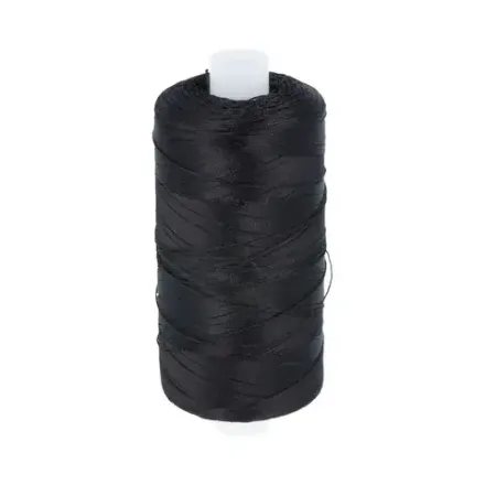 Нитки швейные капрон 65к 1000м, черный (115)