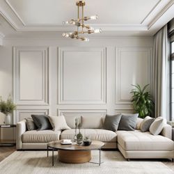 Люстра на штанге Eurosvet Oriens 60166/8 латунь