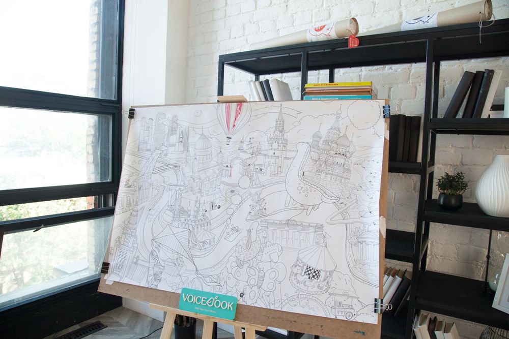 «Москва», гигантская раскраска в подарочной картонной коробке