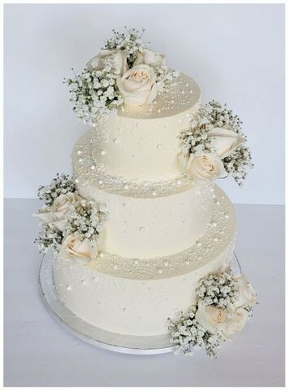 Торт свадебный №437 (ВК)