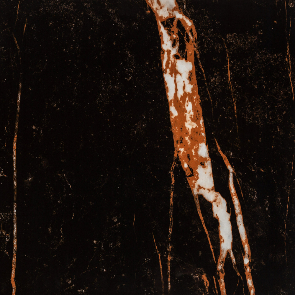 Керамогранит Lavelly Marble Nero черный полированный 600х600х8,2 мм (4 шт.=1,44 кв.м)
