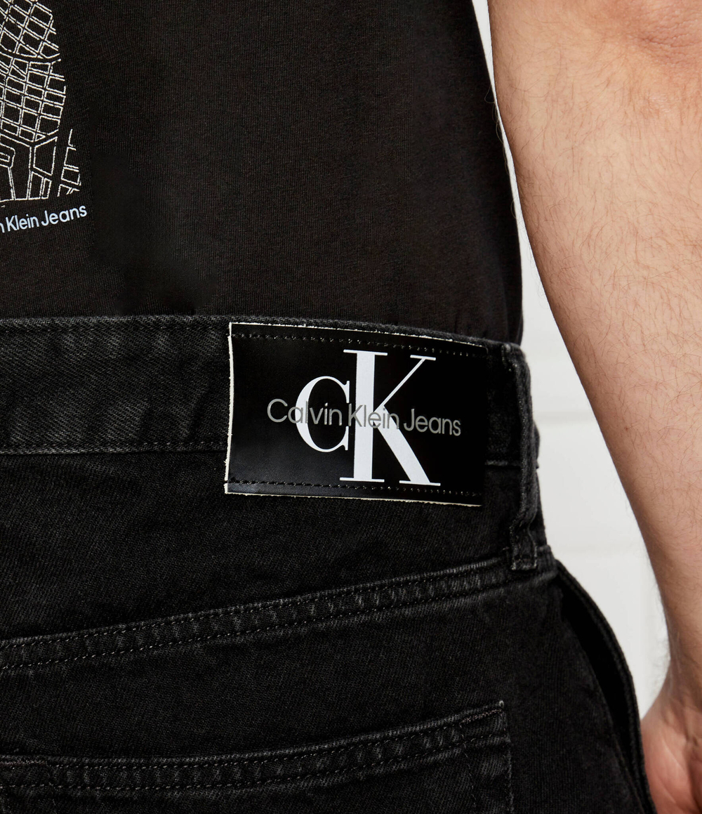 Джинсовые шорты CALVIN KLEIN JEANS - графитовый(J30J326321)