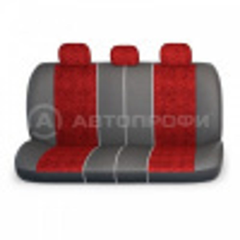 Авточехлы AUTOPROFI COMFORT COM-1105 BK/D.GY темно серый/светло серый размер М