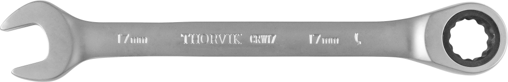 CRW17 Ключ гаечный комбинированный трещоточный, 17 мм