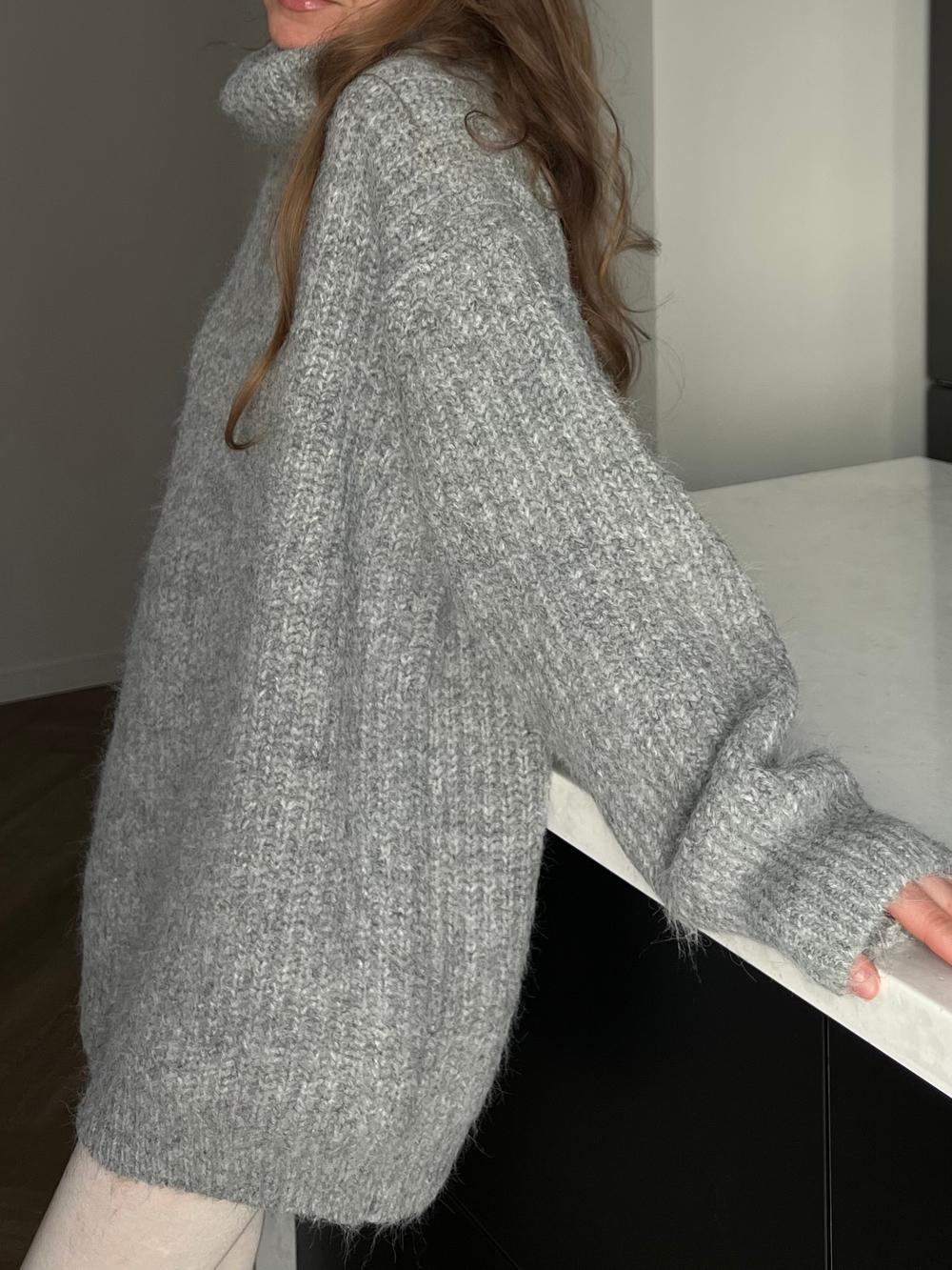 Свитер Альма серый