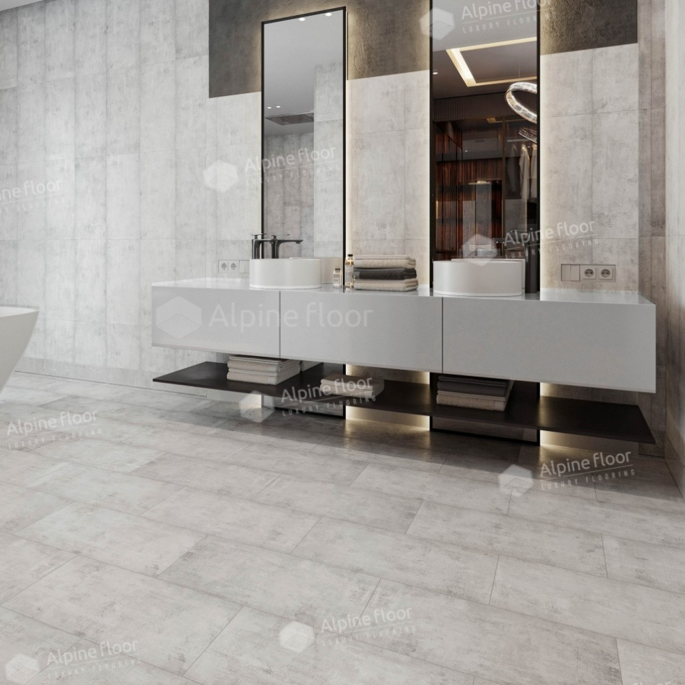 Кварцвиниловая плитка Alpine Floor Stone Mineral Core ECO 4-18 Сумидеро