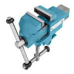 Тиски слесарные, 63 мм, крепление для стола, винтовой зажим (Глазов)