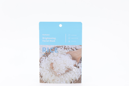 Осветляющая маска для лица Mumuso с экстрактом риса