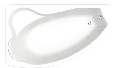 Ванна акриловая BAS Николь левая 1700х1020 с каркасом