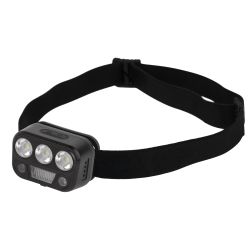 Фонарь налобный светодиодный Трофи GA-105 аккумуляторный 3+3+3 Bт сенсорное управление 5 режимов | Трофи