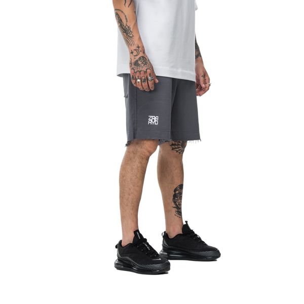 Шорты Communication темно-серые - фото 3