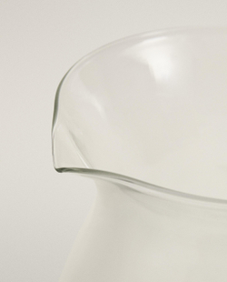Zara Home кувшин из боросиликатного стекла, цвет жёлтый, 19.5 см