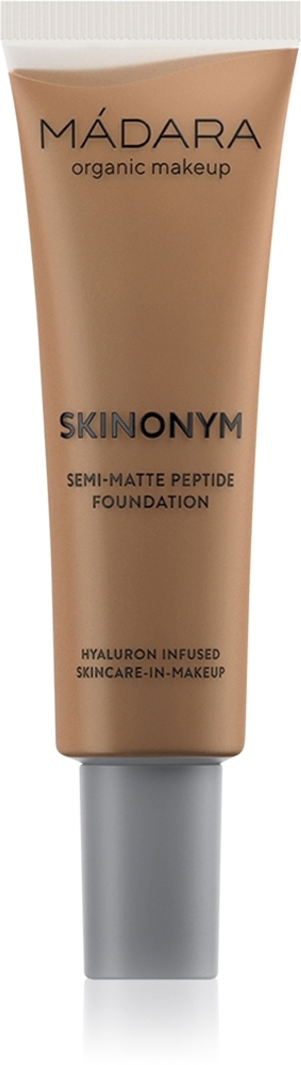MÁDARA Skinonym Semi-Matte Peptide - Долговечный тональный крем с пептидами, 30 ml