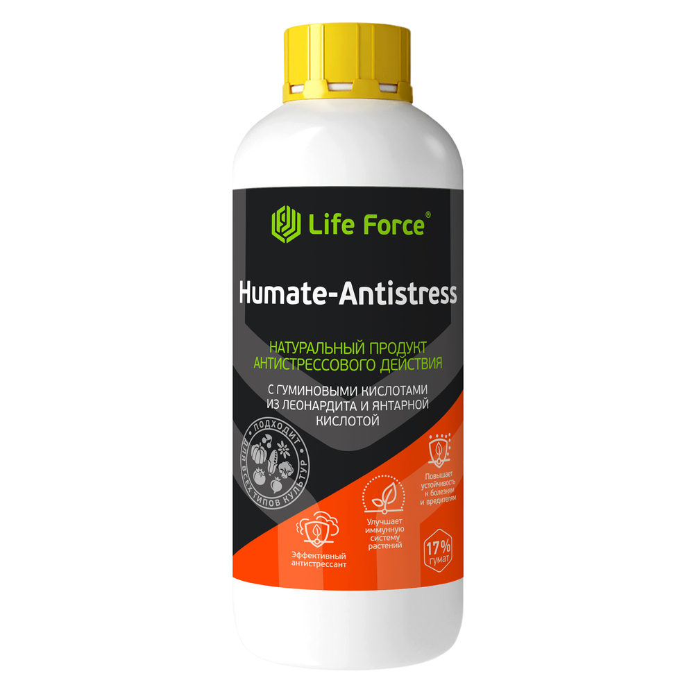 Натуральный продукт антистрессового действия Life Force Humate Antistress бутылка 1 литр