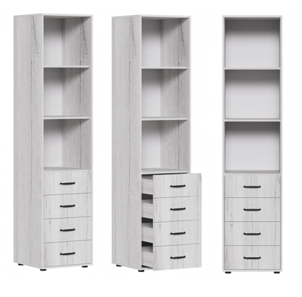 Пенал полуоткрытый Монреаль Дуб Канадский