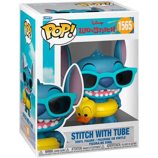 Фигурка Funko POP! Disney Lilo & Stitch Stitch with Tube (1565) 86277