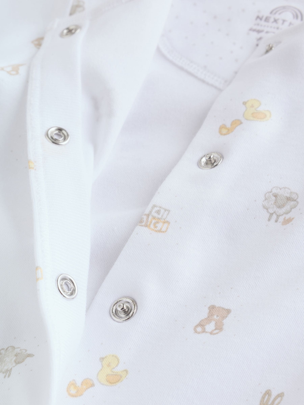 Комбинезон / Cлип для малышей Next W51-069, 3 шт., Белый