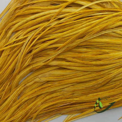 Перо из седла петуха Copper Olive