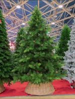 Ель искусственная «Камчатская с шишками» (Литая хвоя) 210 см / 2,1 м