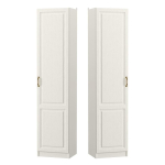 Шкаф Woodville Ливерпуль белый, ясень ваниль НМ-1012-100