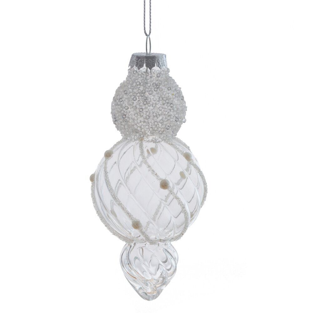 GAEM Украшение новогоднее "Фигурная сосулька", L5,5 W5,5 H13 см, 3в.