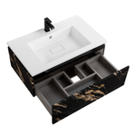 Мебель для ванной Cezares SLIDER 80 Черный фьюжн SLIDER-800-1C-SO-NF-P