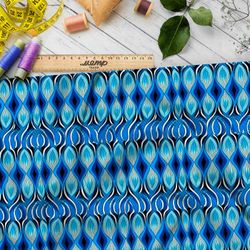 Ткань премиум дюспо геометрия галактики