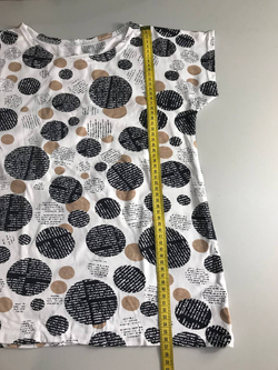 Футболка с принтом, визуально 46/48 размер