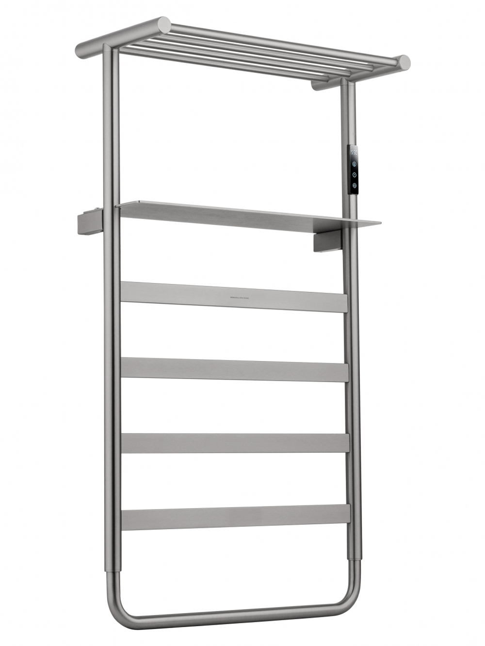 Полотенцесушитель электрический WONZON & WOGHAND DÜSSELDORF, Брашированный никель (WW-A208-BR)
