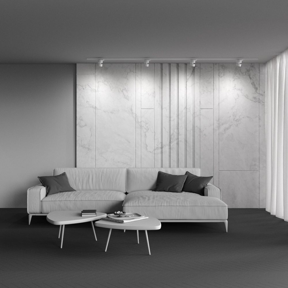 Трековый однофазный светильник светодиодный Maytoni Unity   TR007-1-12W3K-W-1