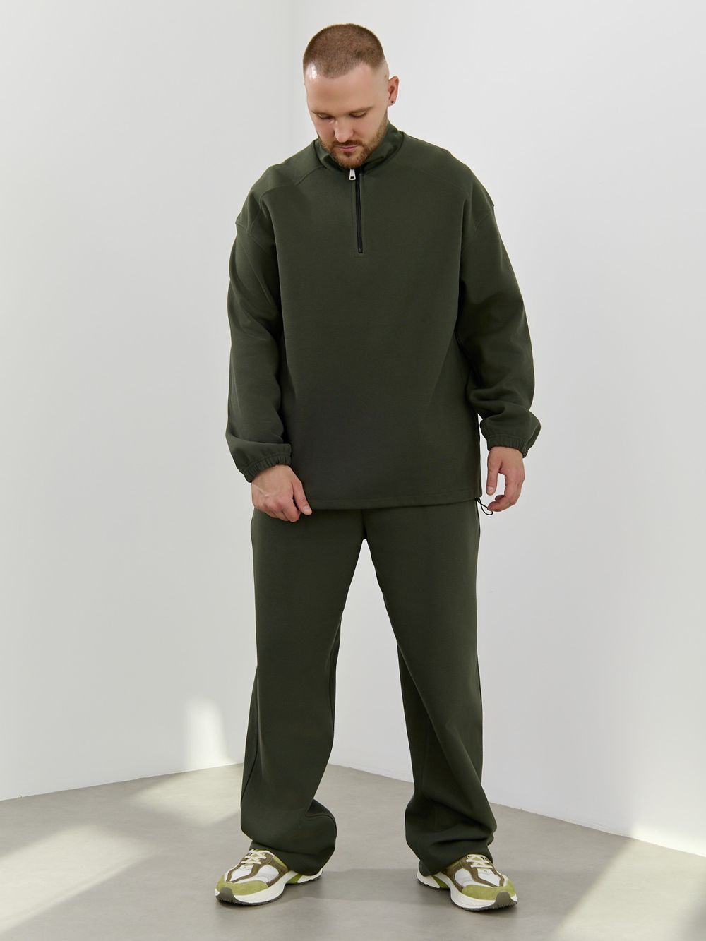 Толстовка мужская Интер-1 Виотекс ХАКИ