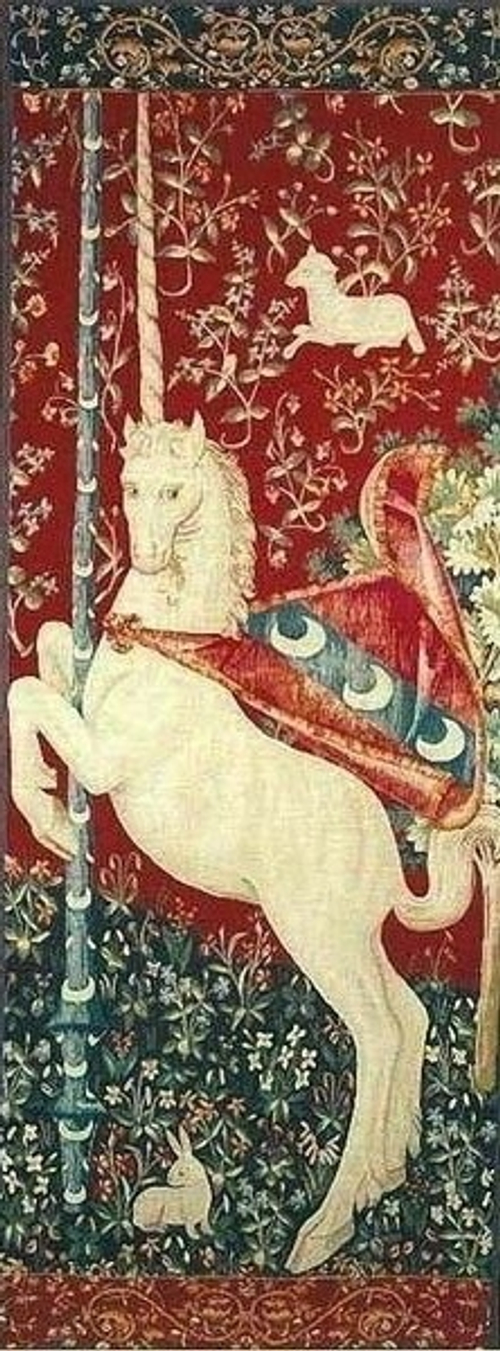 Гобеленовое панно Единорог 65х165 см