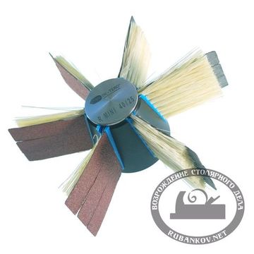 Шлифовальная насадка конусная De-Tero, 35/D25-40, 16+8 сегм., гайка М10