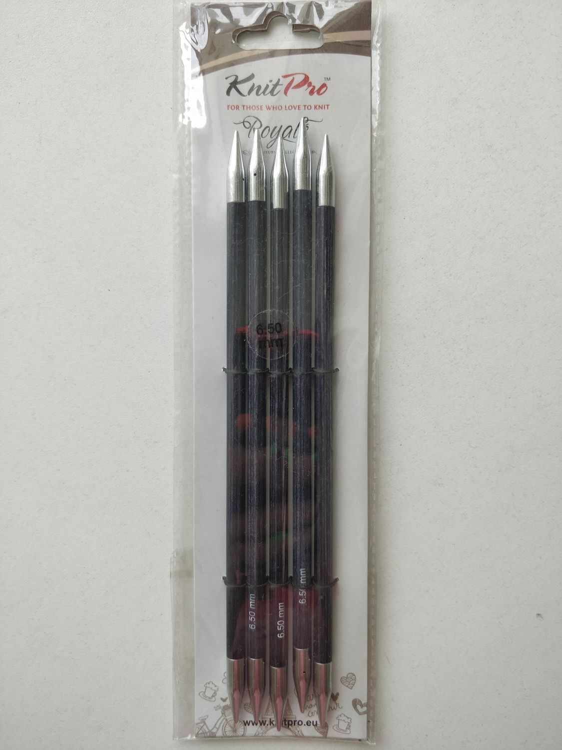 Knit Pro Royale чулочные спицы люксовая коллекция 20см