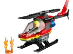 Конструктор LEGO City 60411 Пожарно-спасательный вертолёт
