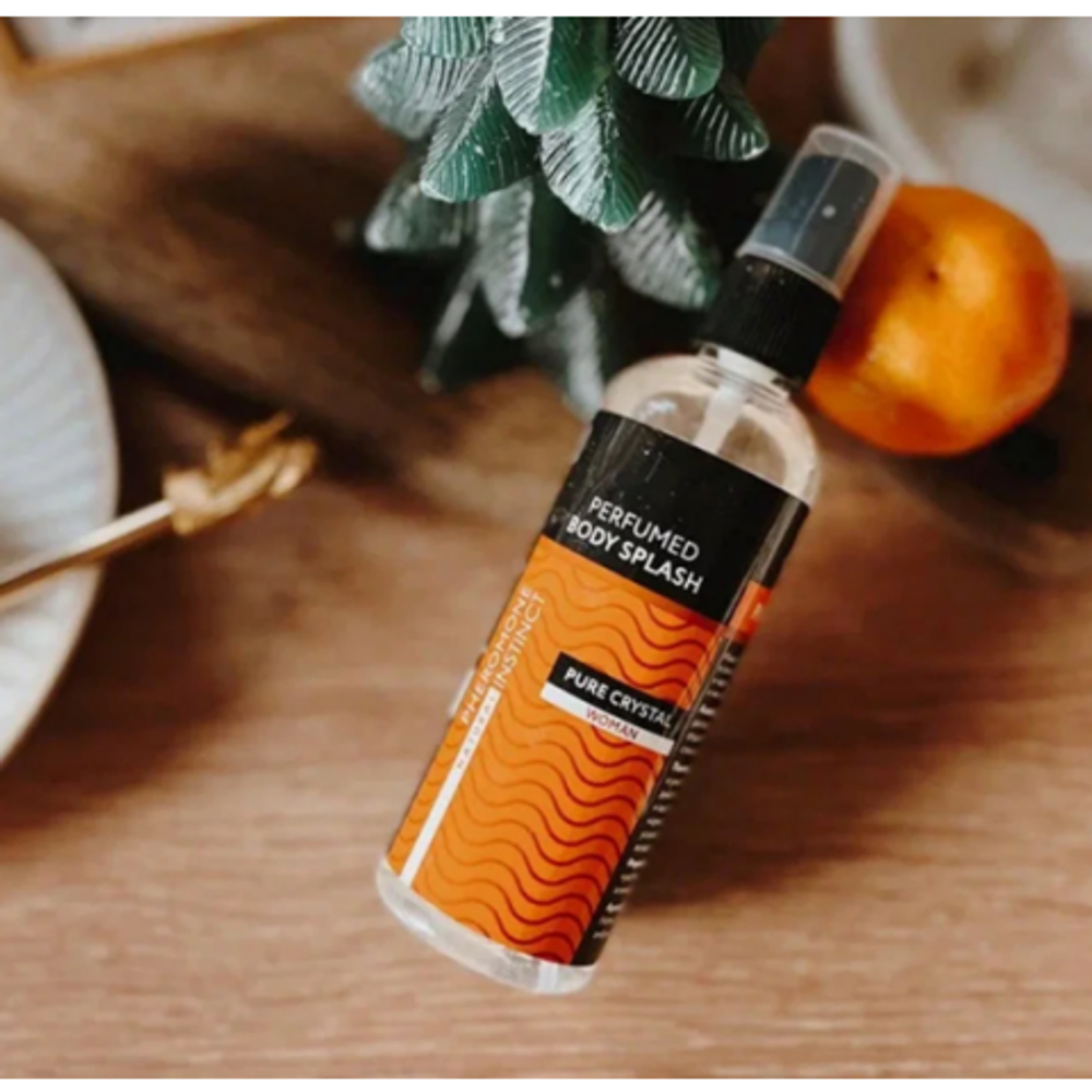 Парфюмированный спрей для тела Natural Instinct  с феромонами жен. "Pure Crystal" 100 мл.