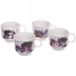 Набор кружек на стойке 200мл «Прованс»