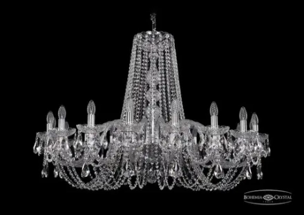 Подвесная люстра Bohemia Ivele 1402/18/400/Ni