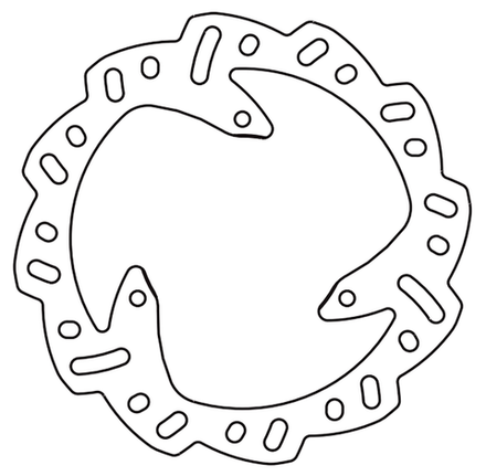 Диск тормозной Goldfren 1533F2