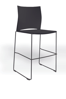 Web стул на полозьях кухонный/барный