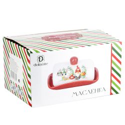 Масленка " " 25х18см (керамика) (подарочная упаковка)