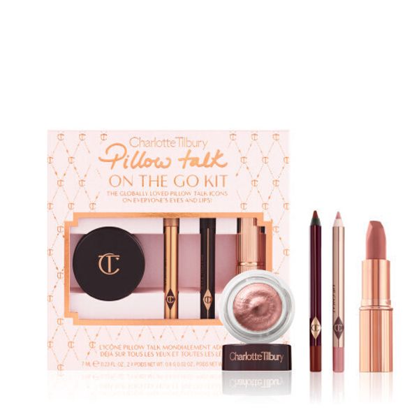 Charlotte Tilbury On the go kit-  набор из четырех предметов Pillow Talk