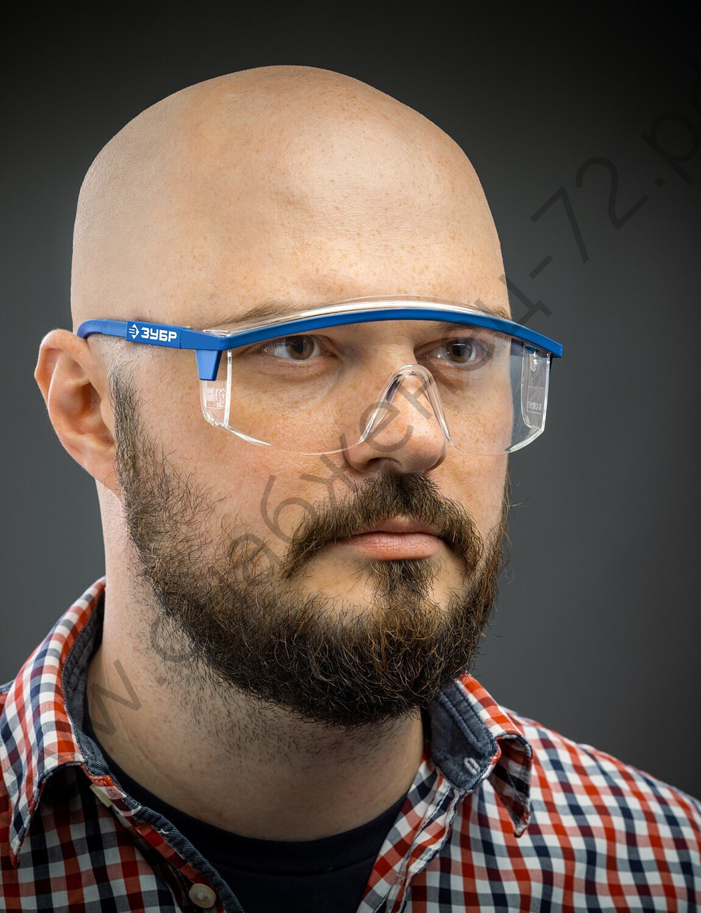 ЗУБР ПРОТОН прозрачные, линза увеличенного размера, открытого типа, защитные очки (110481)