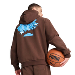 Баскетбольная толстовка Puma Dress Code Sweatshirt Brown