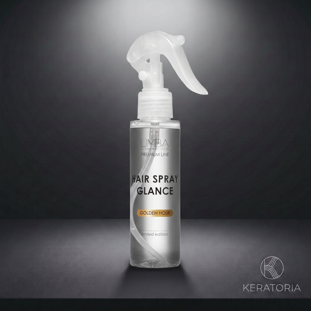 Название товара: Спрей Limba Cosmetics Premium Line Spray Glance Golden Hour 120 мл