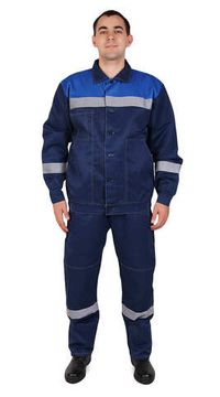 Костюм "Ф-Легион Люкс" полукомбинезон (синий/василек)