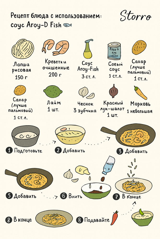 Соус Aroy-D Fish рыбный, 840 г