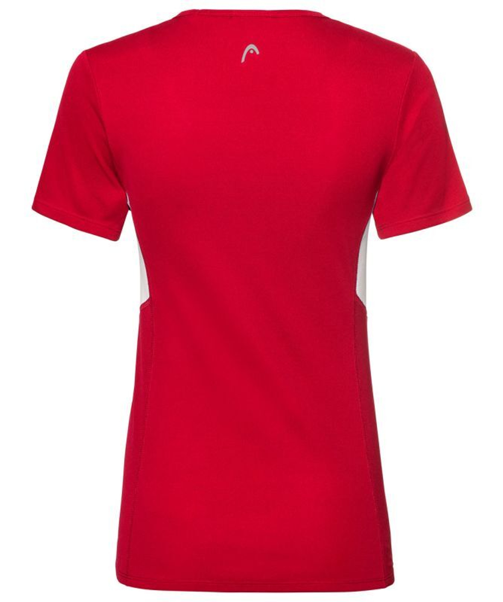 Женская теннисная футболка Head Club Tech T-Shirt W - red